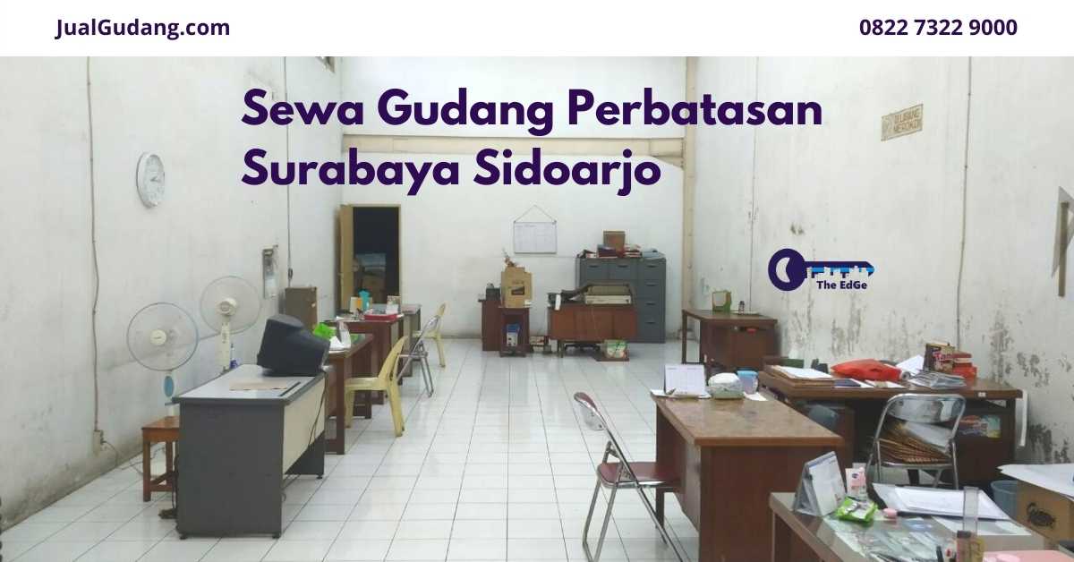Sewa Gudang Perbatasan Surabaya Sidoarjo - Listing - JualGudang