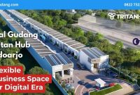 Jual Gudang Tritan Hub Sidoarjo - JualGudang