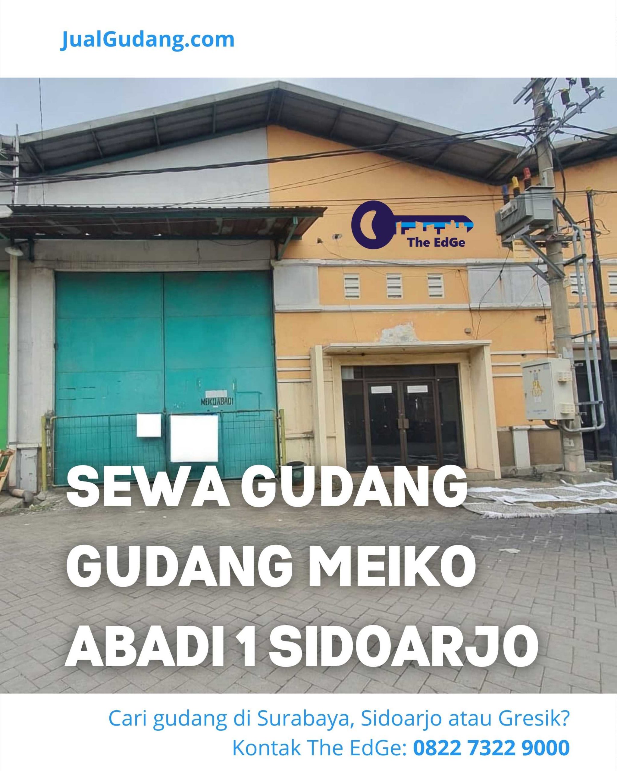 Sewa Gudang Gudang Meiko Abadi 1 Sidoarjo - JualGudang - IG
