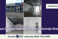 Sewa Gudang Legundi Biz Park Driyorejo Gresik - The EdGe