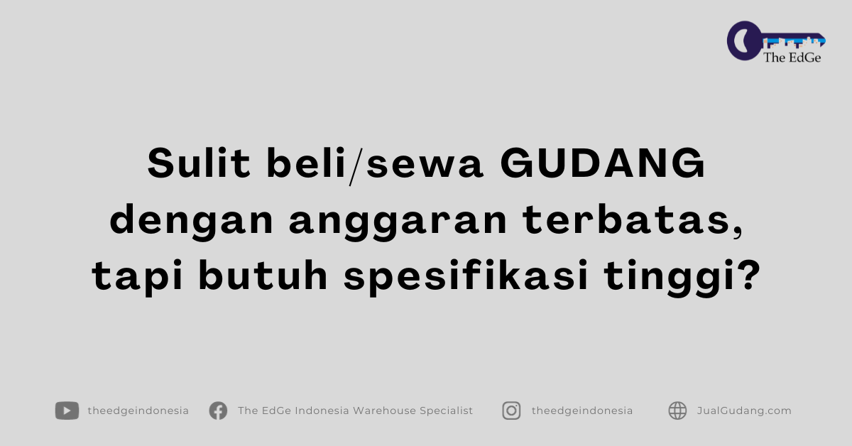 The EdGe Ad Campaign Materials (1200 x 628 px) - Anggaran Terbatas Spesifikasi Tinggi