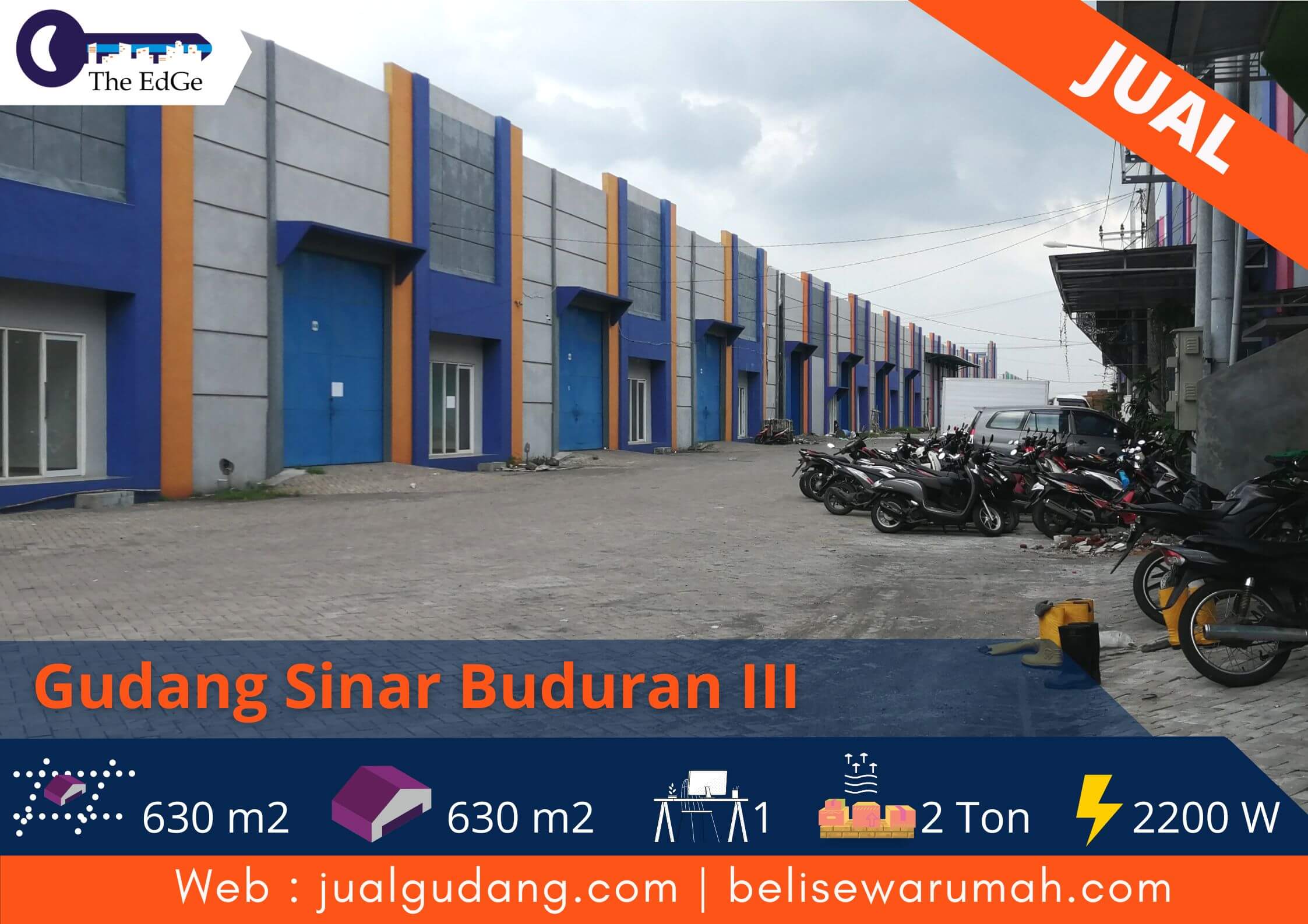 Jual_Gudang_Sinar_Buduran_III Sidoarjo (1)