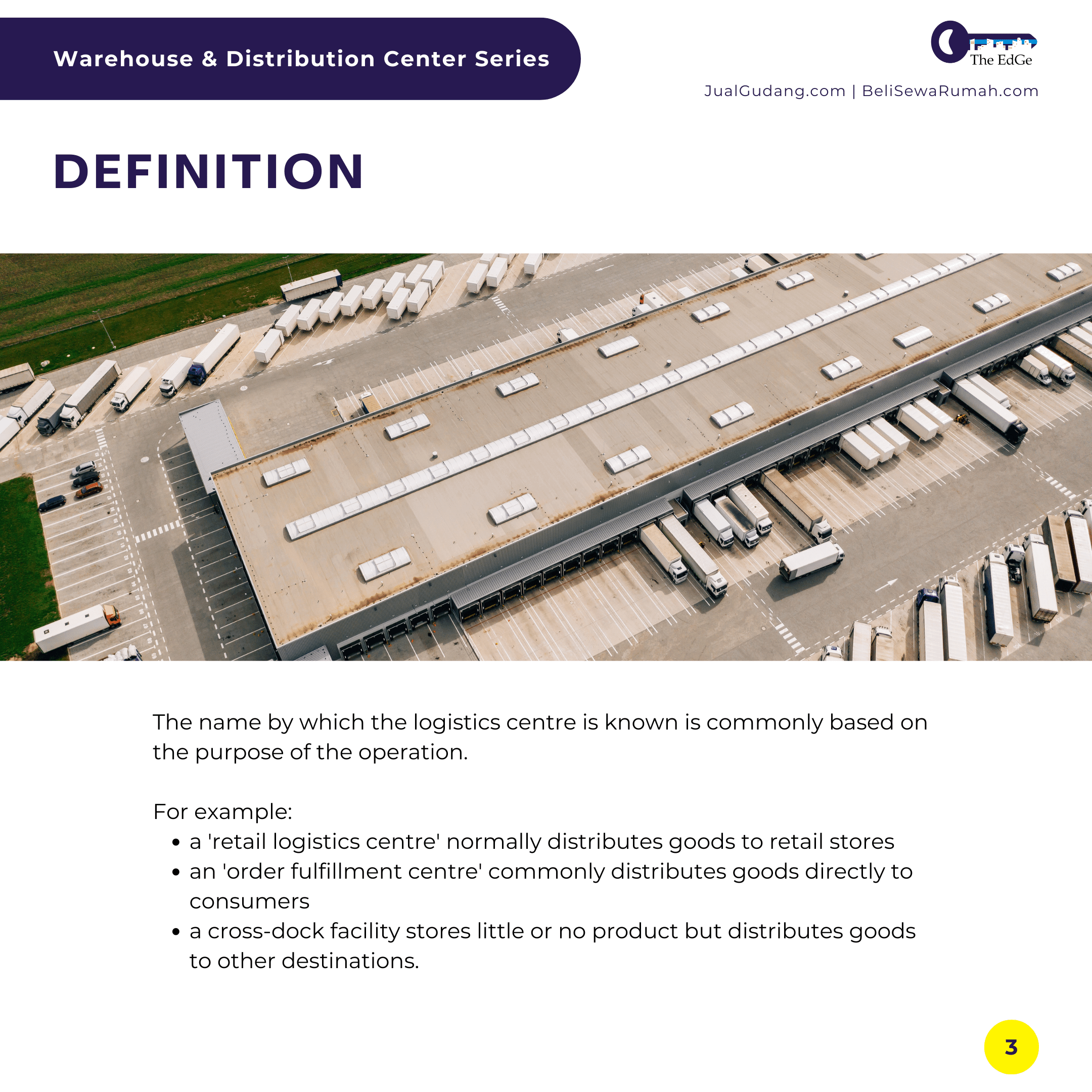 Warehouse & Distribution Center Series 3 - The EdGe