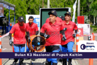 Bulan K3 Nasional di Pupuk Kaltim - The EdGe